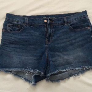 Denim shorts